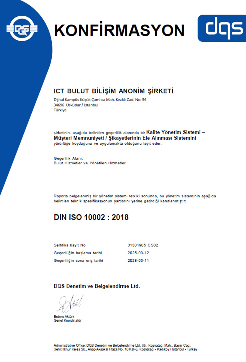 DIN ISO 10002 : 2018